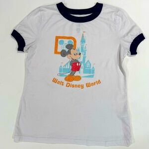 Walt Disney World 50th Anniversary Vault Mickey Ringer Tee